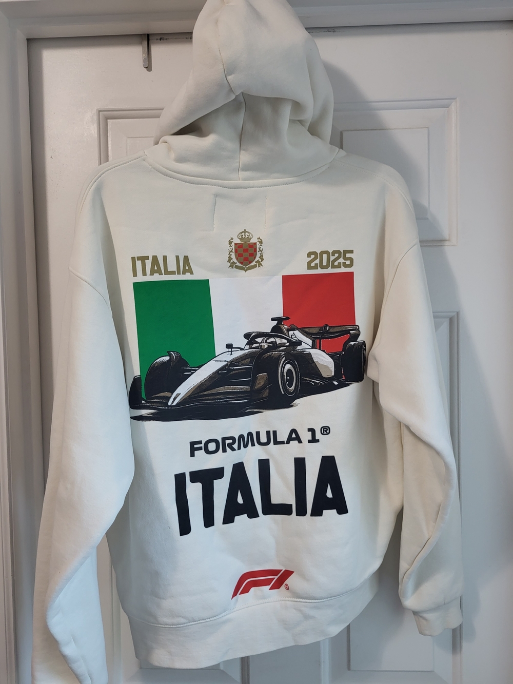PacSun White Italia 2025 Formula 1 Hoodie